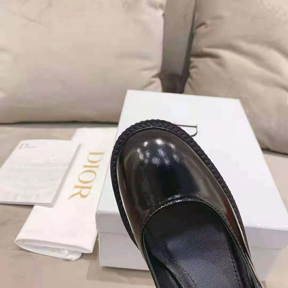 Dior Women D-Doll Pump Black Shiny Calfskin - image 8