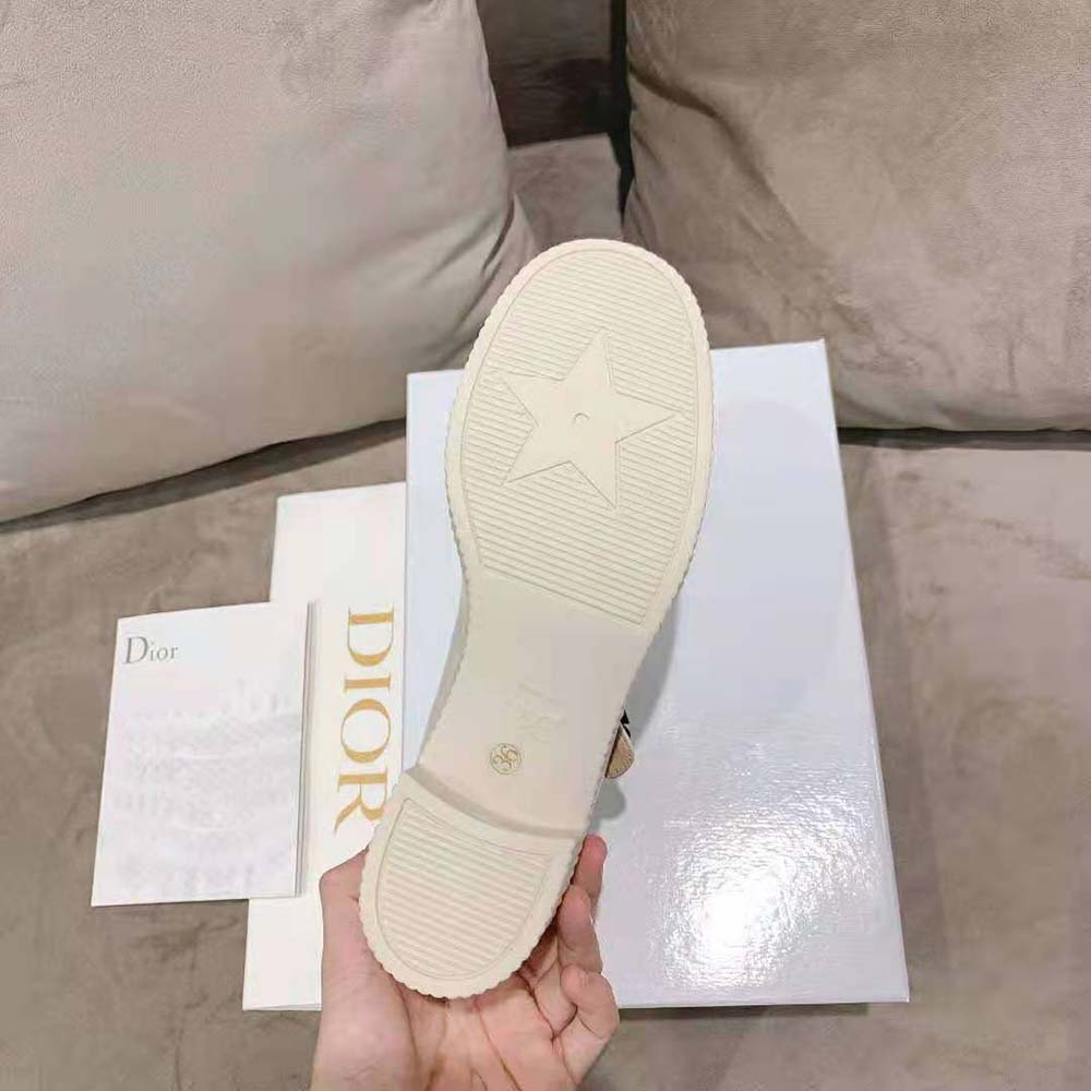 Dior Women D-Doll Pump White Shiny Calfskin - image 7