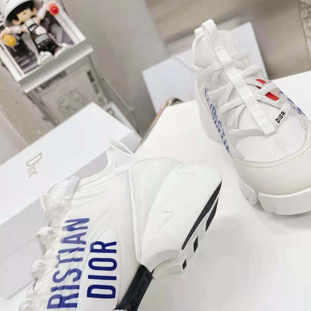 Dior Women D-connect Sneaker White J Adior Paris Technical Fabric - image 9