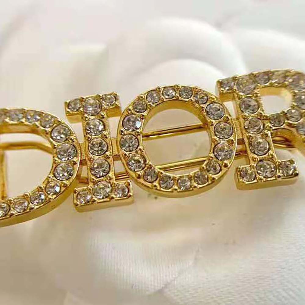 Dior Women Dio(r)evolution Barrette Gold-Finish Metal - image 6