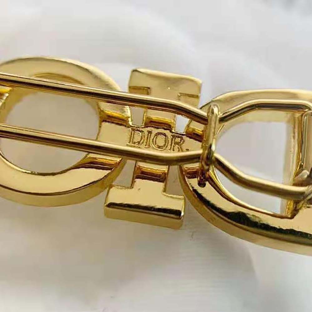 Dior Women Dio(r)evolution Barrette Gold-Finish Metal - image 5