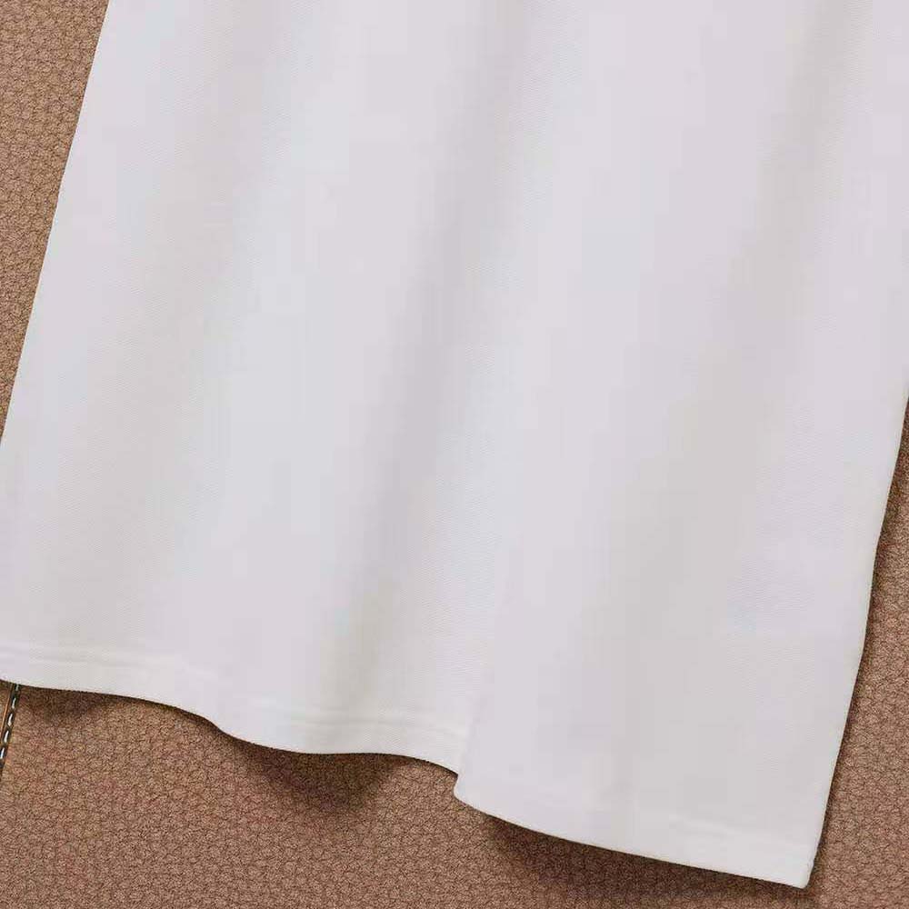 Dior Women Dioriviera Polo Shirt Dress White and Navy Blue Cotton Jersey - image 6