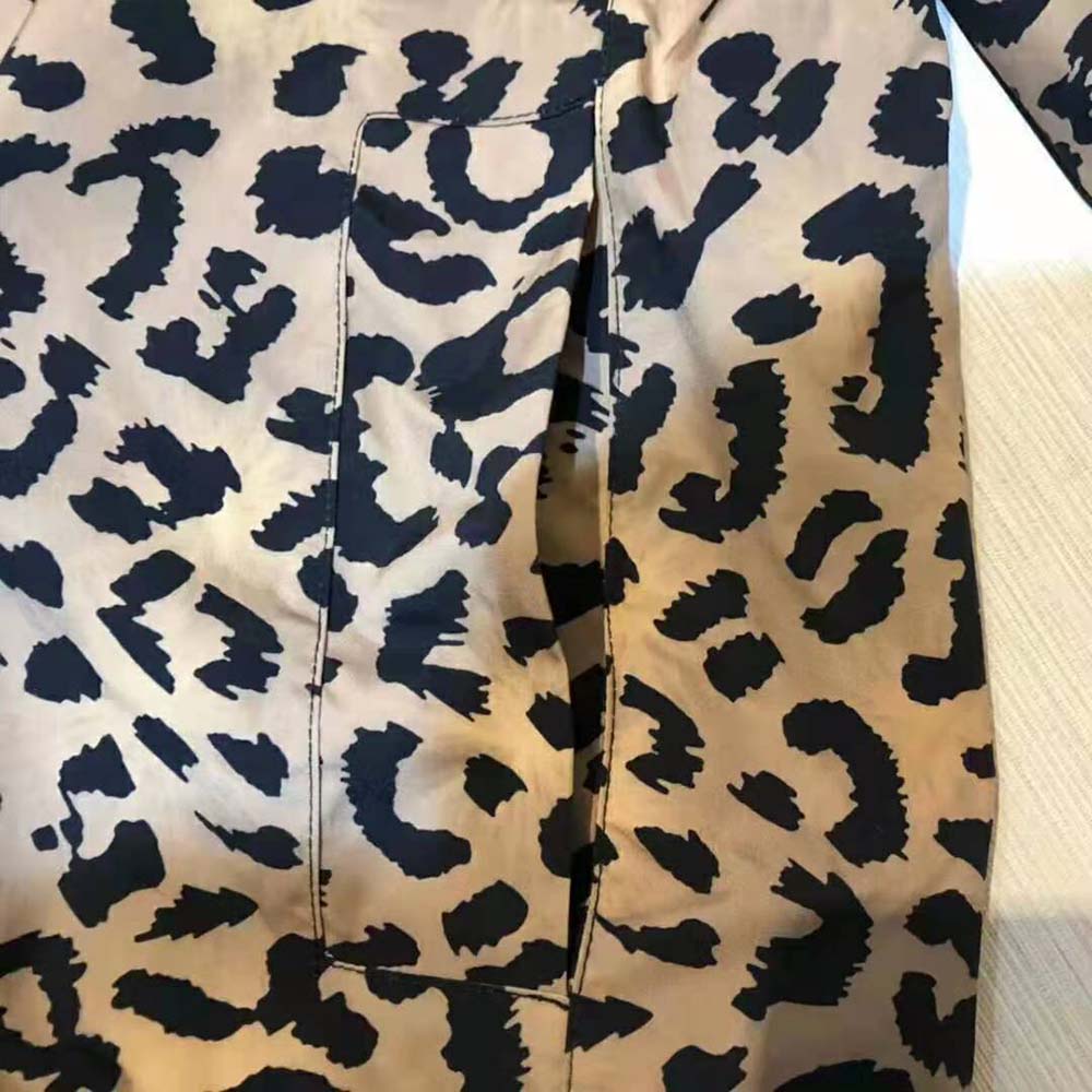 Dior Women Hooded Anorak Beige Multicolor Mizza Technical Taffeta Jacquard - image 7