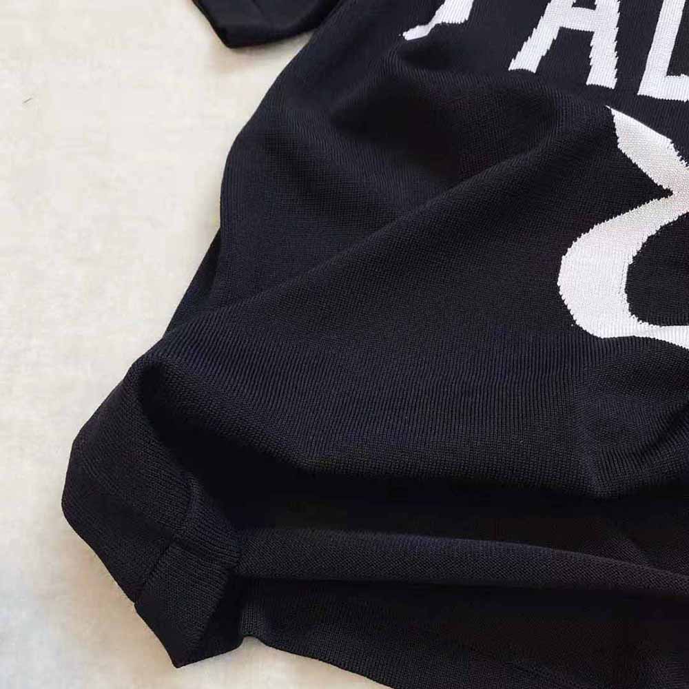Dior Women J adior 8 T-Shirt Black Cotton Jersey and Linen - image 9