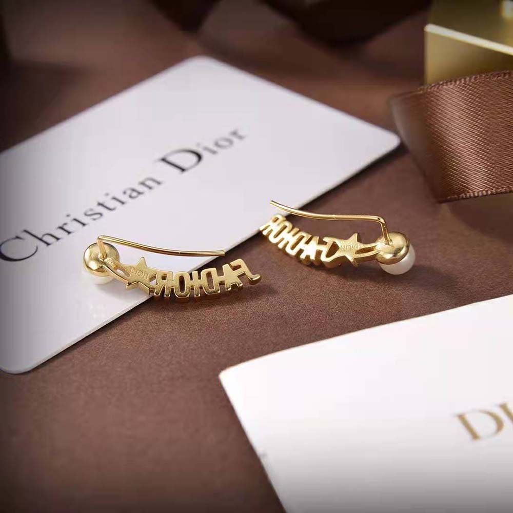 Dior Women J’Adior Earrings Gold-Finish Metal - image 5