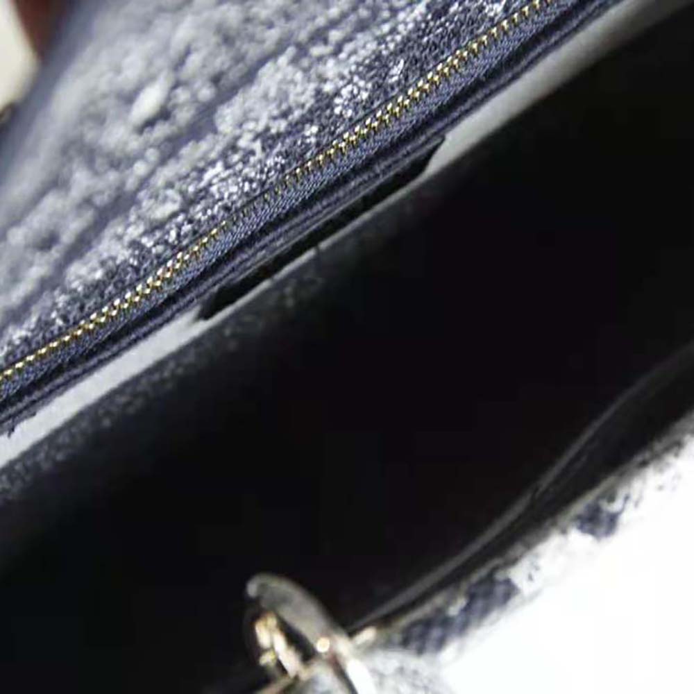Dior Women Medium Lady D-lite Bag Blue Toile de Jouy Reverse Embroidery - image 10