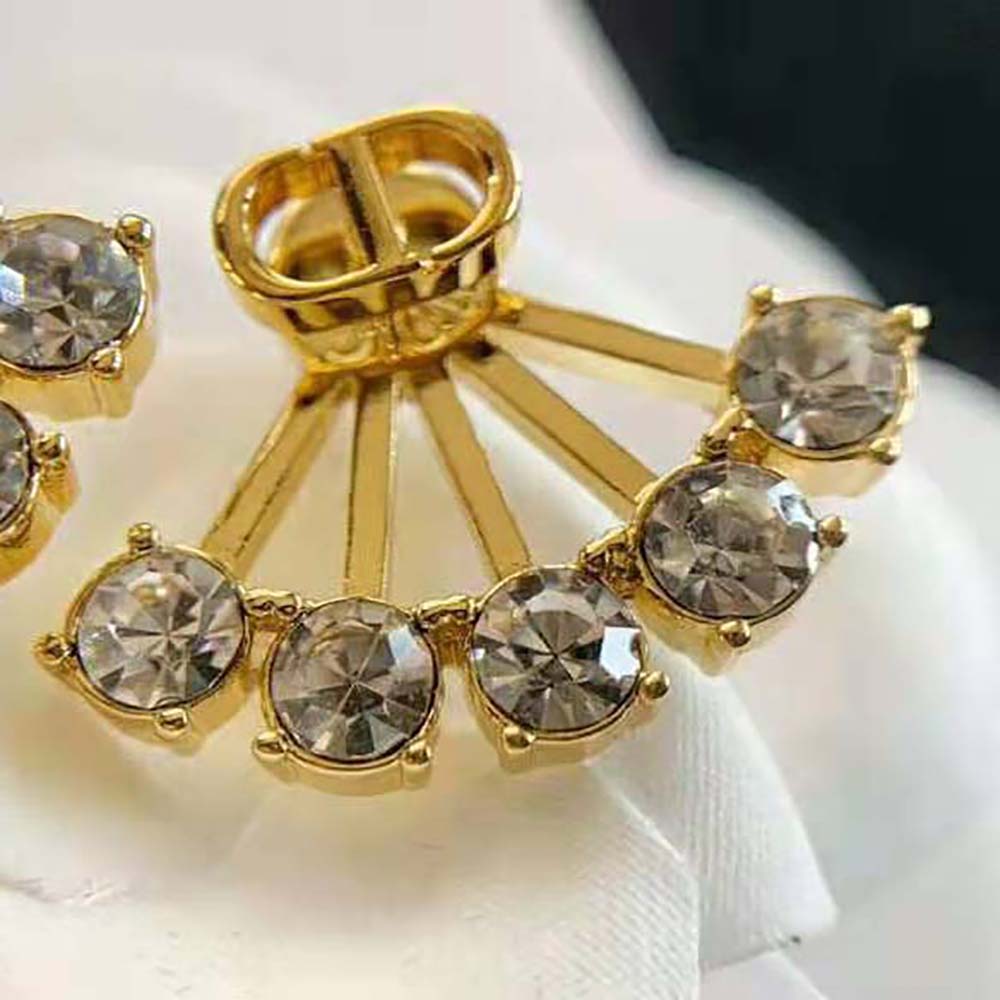 Dior Women Petit CD Earrings Gold-Finish Metal - image 7