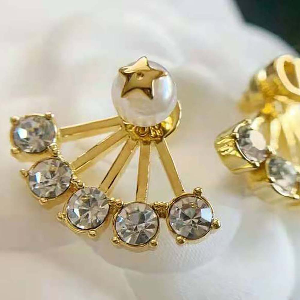 Dior Women Petit CD Earrings Gold-Finish Metal - image 6
