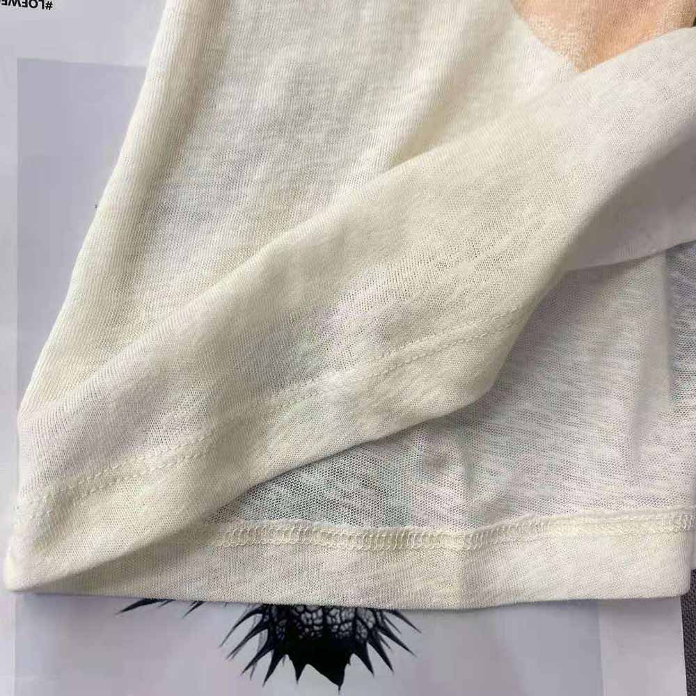 Dior Women T-Shirt Ecru Princess and Dragon Cotton Jersey and Linen - image 9