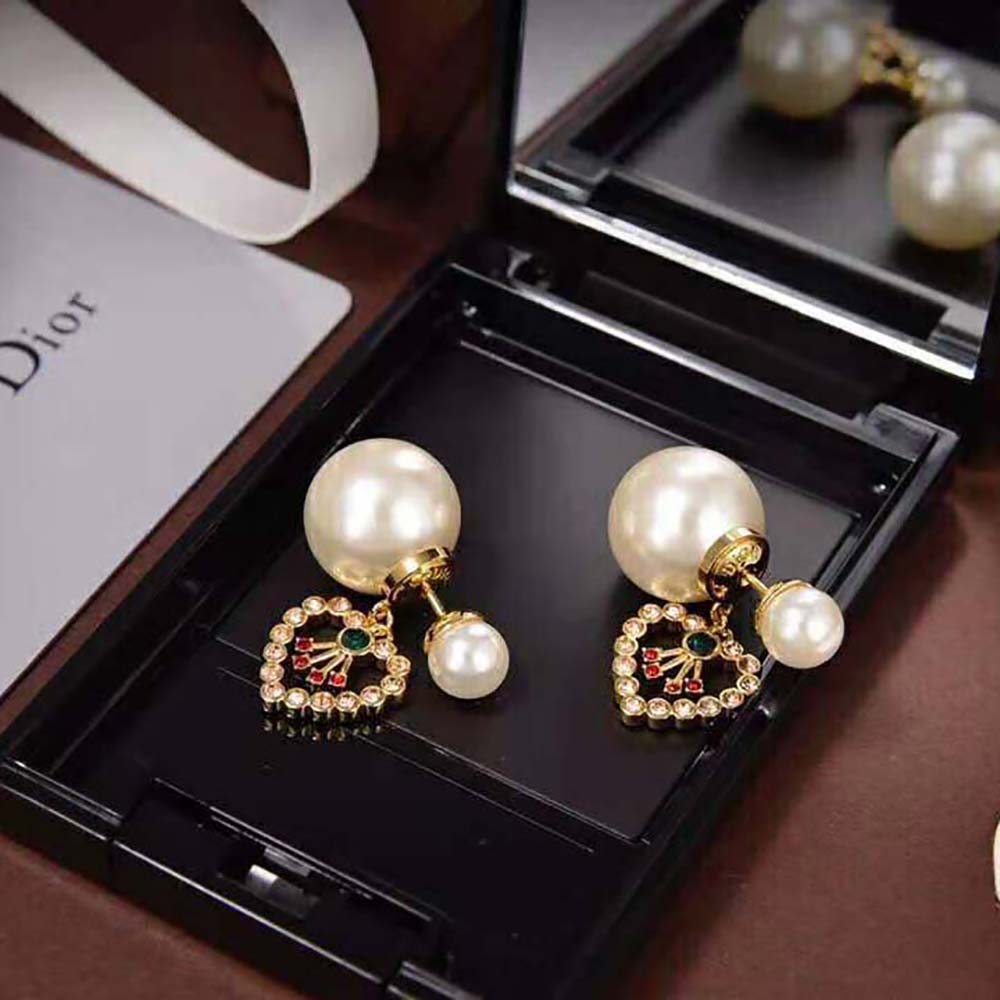 Dior Women Tribales Earrings Gold-Finish Metal - image 6