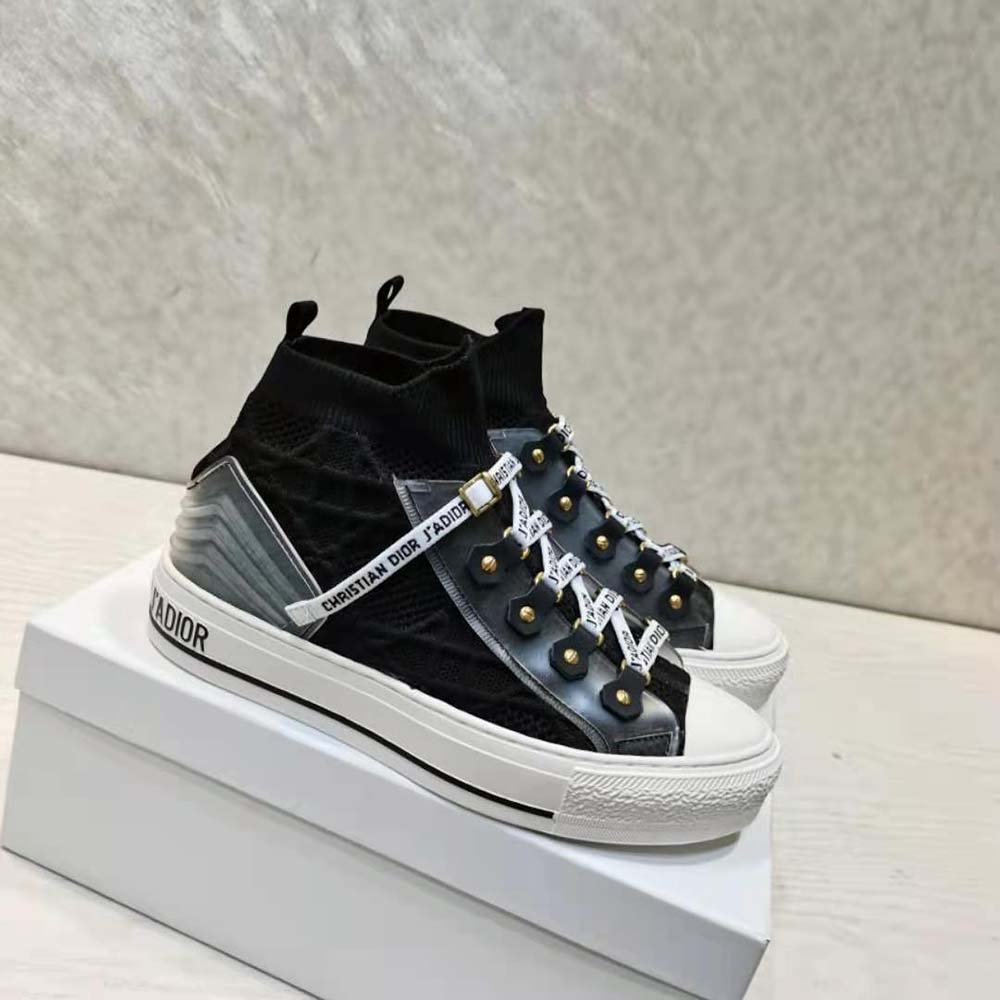 Dior Women Walk’n’dior Sneaker Black Cannage Technical Mesh - image 8
