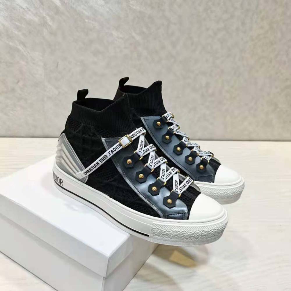 Dior Women Walk’n’dior Sneaker Black Cannage Technical Mesh - image 7