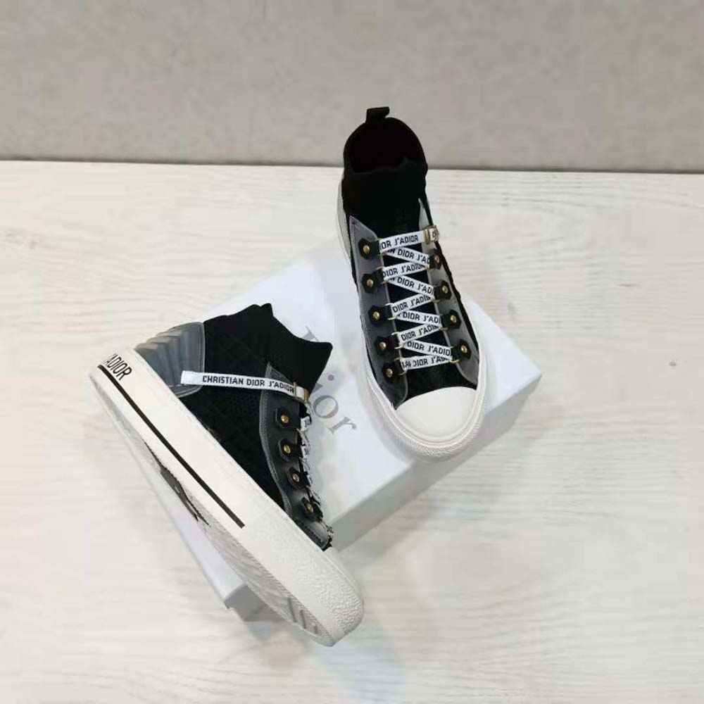 Dior Women Walk’n’dior Sneaker Black Cannage Technical Mesh - image 6