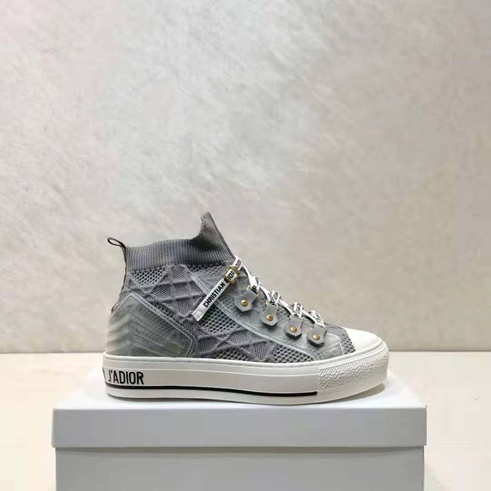 Dior Women Walk’n’dior Sneaker Silver Cannage Technical Mesh - image 8