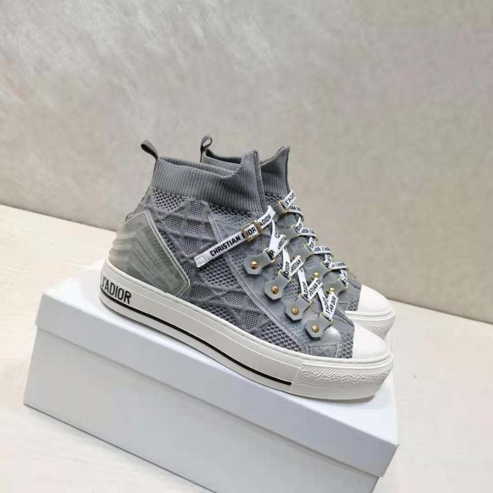 Dior Women Walk’n’dior Sneaker Silver Cannage Technical Mesh - image 7