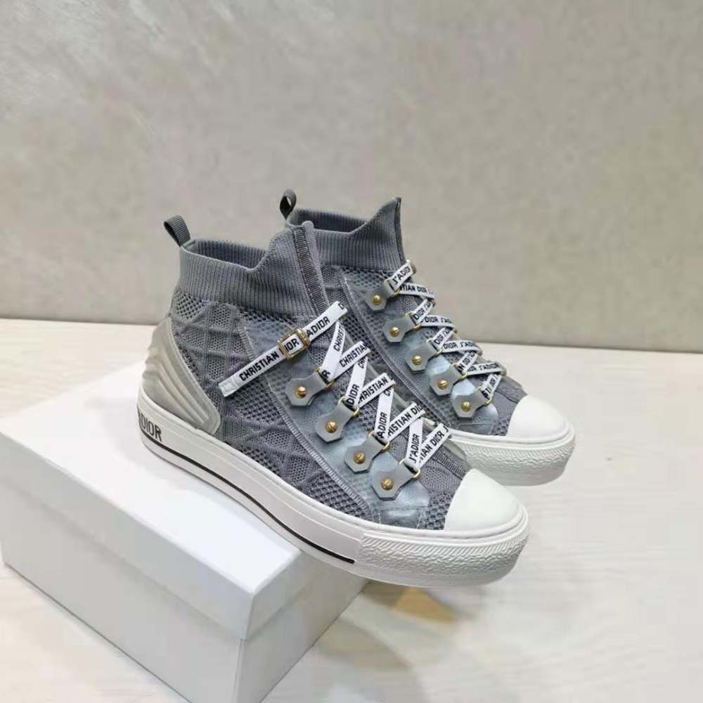 Dior Women Walk’n’dior Sneaker Silver Cannage Technical Mesh - image 6