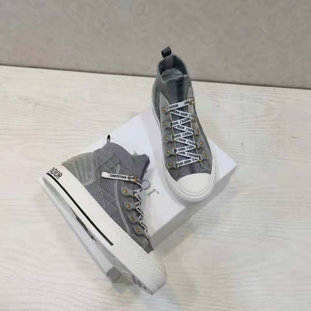 Dior Women Walk’n’dior Sneaker Silver Cannage Technical Mesh - image 5