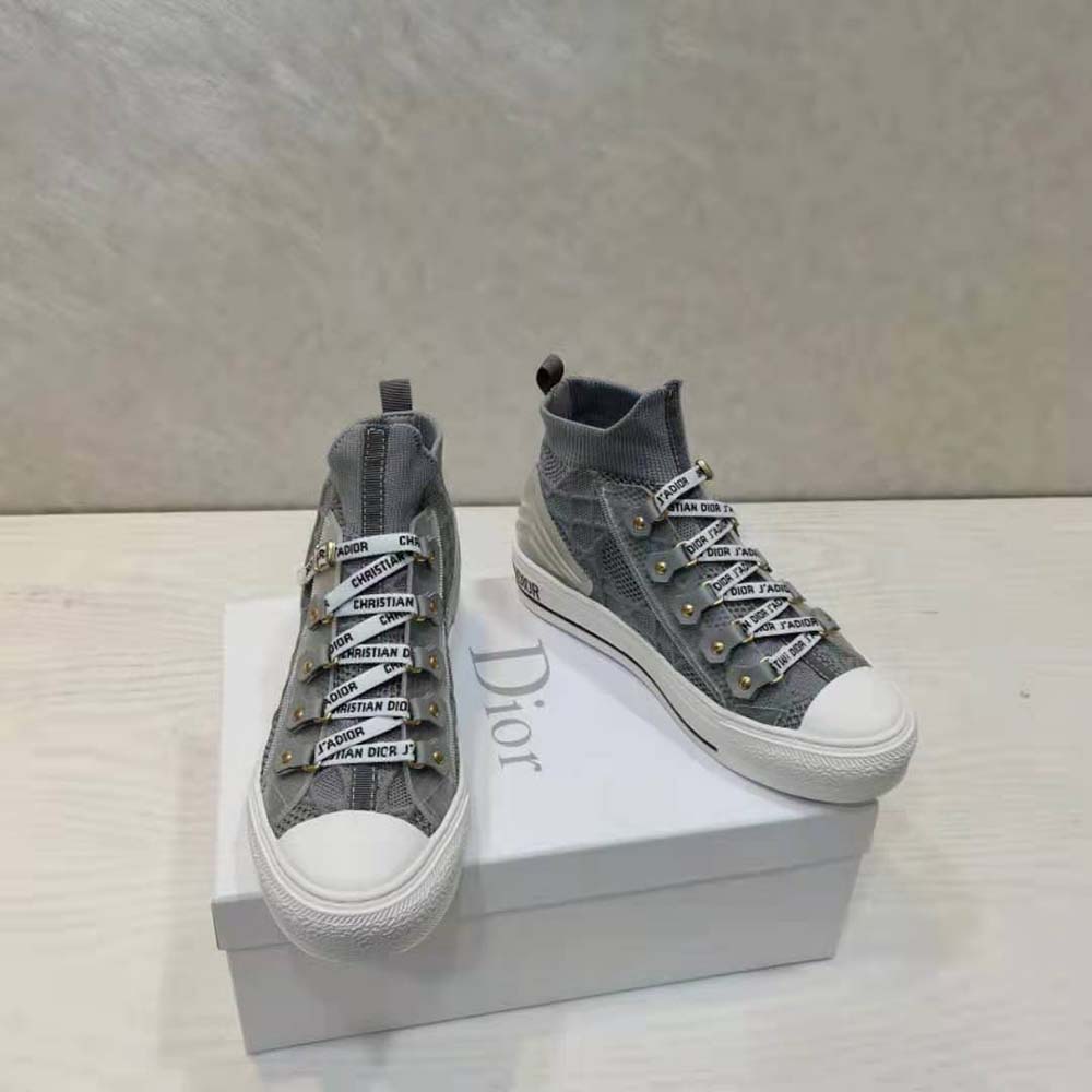 Dior Women Walk’n’dior Sneaker Silver Cannage Technical Mesh - image 4
