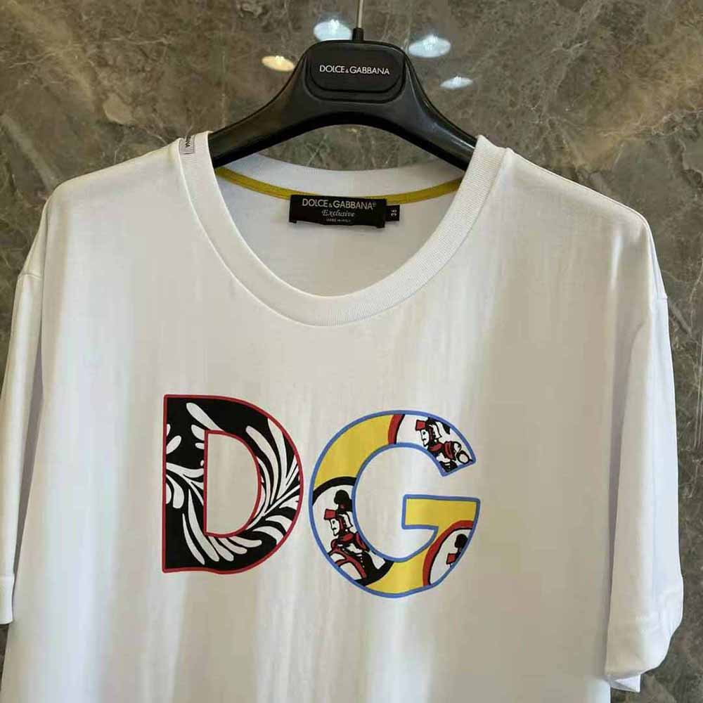 Dolce Gabbana D&G Women Cotton T-Shirt with DG Patch - image 6