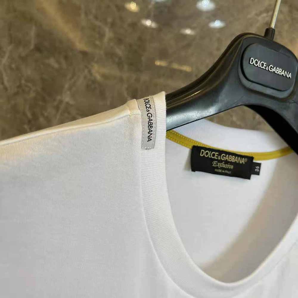 Dolce Gabbana D&G Women Cotton T-Shirt with DG Patch - image 7