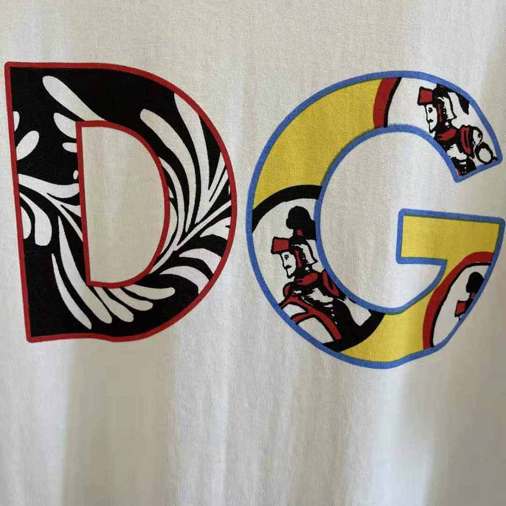 Dolce Gabbana D&G Women Cotton T-Shirt with DG Patch - image 8