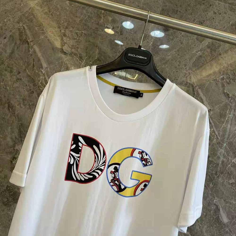 Dolce Gabbana D&G Women Cotton T-Shirt with DG Patch - image 5