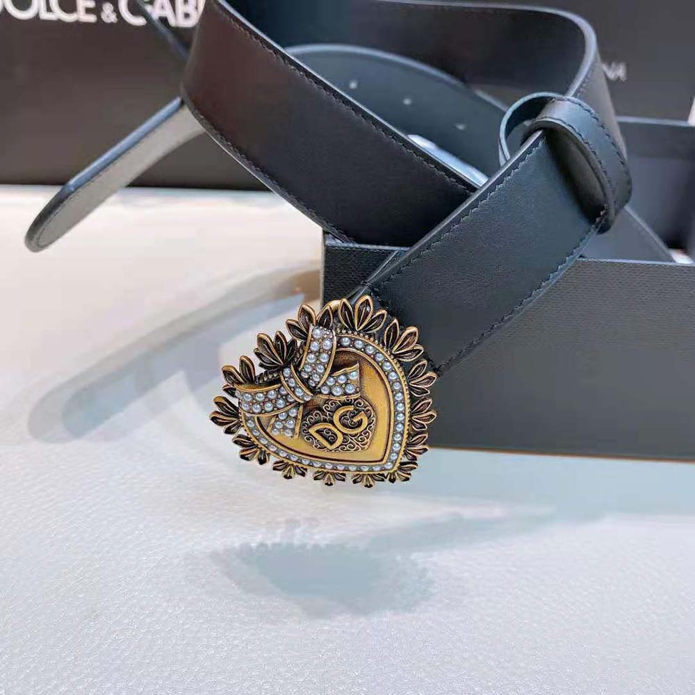 Dolce Gabbana D&G Women Devotion Belt in Lux Leather - image 7