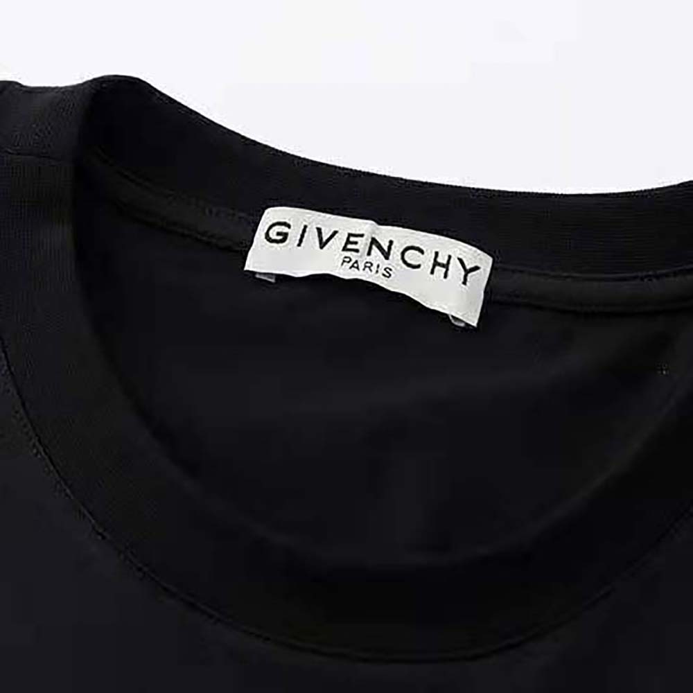 Givenchy Men Multicolored Embroidered T-shirt - image 4