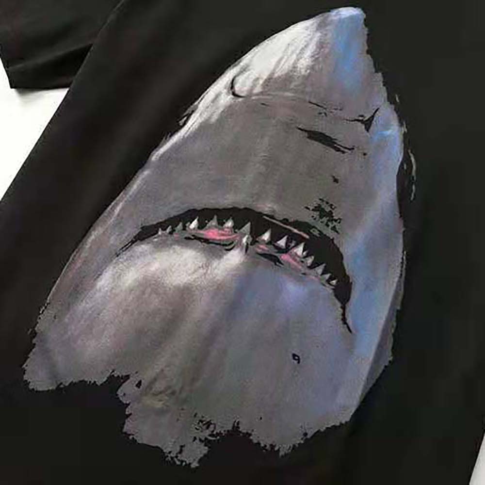 Givenchy Men Shark Printed T-shirt with Shark Print on the Chest - image 6