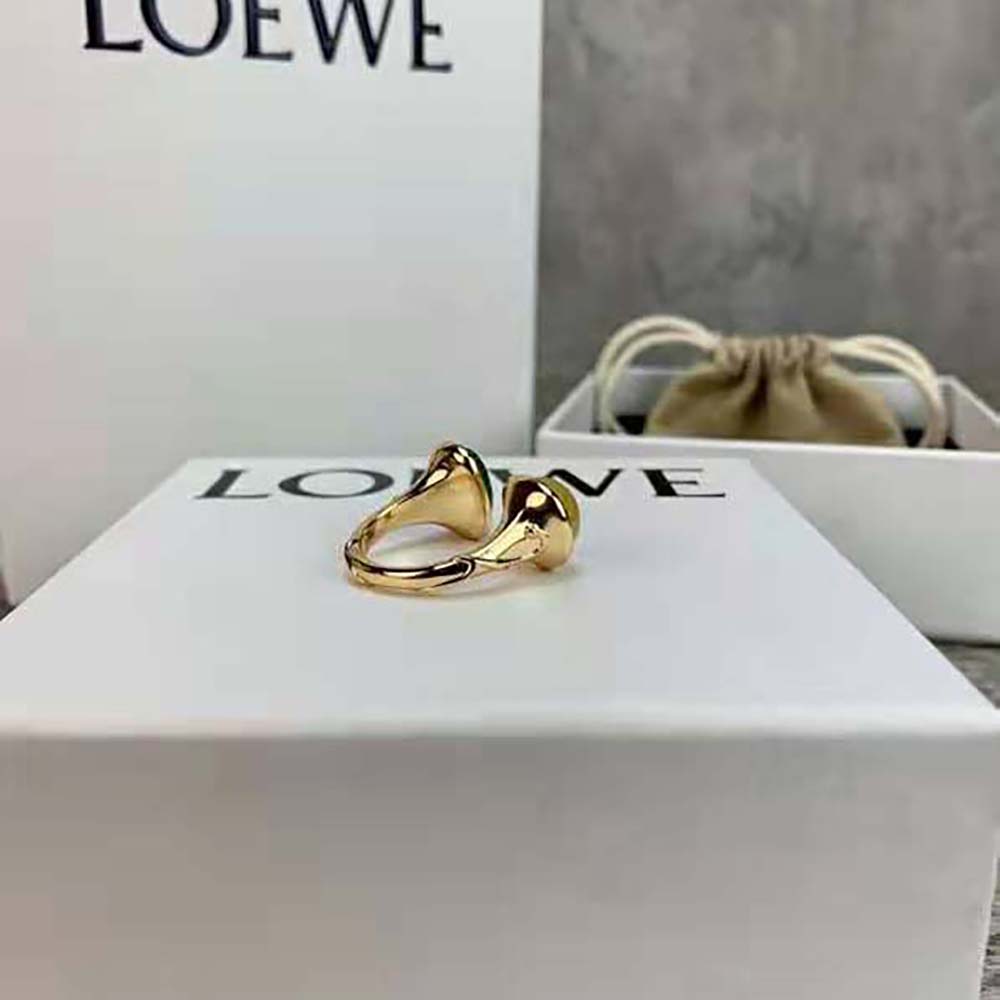 Loewe Women Tree Ring in Metal - image 4