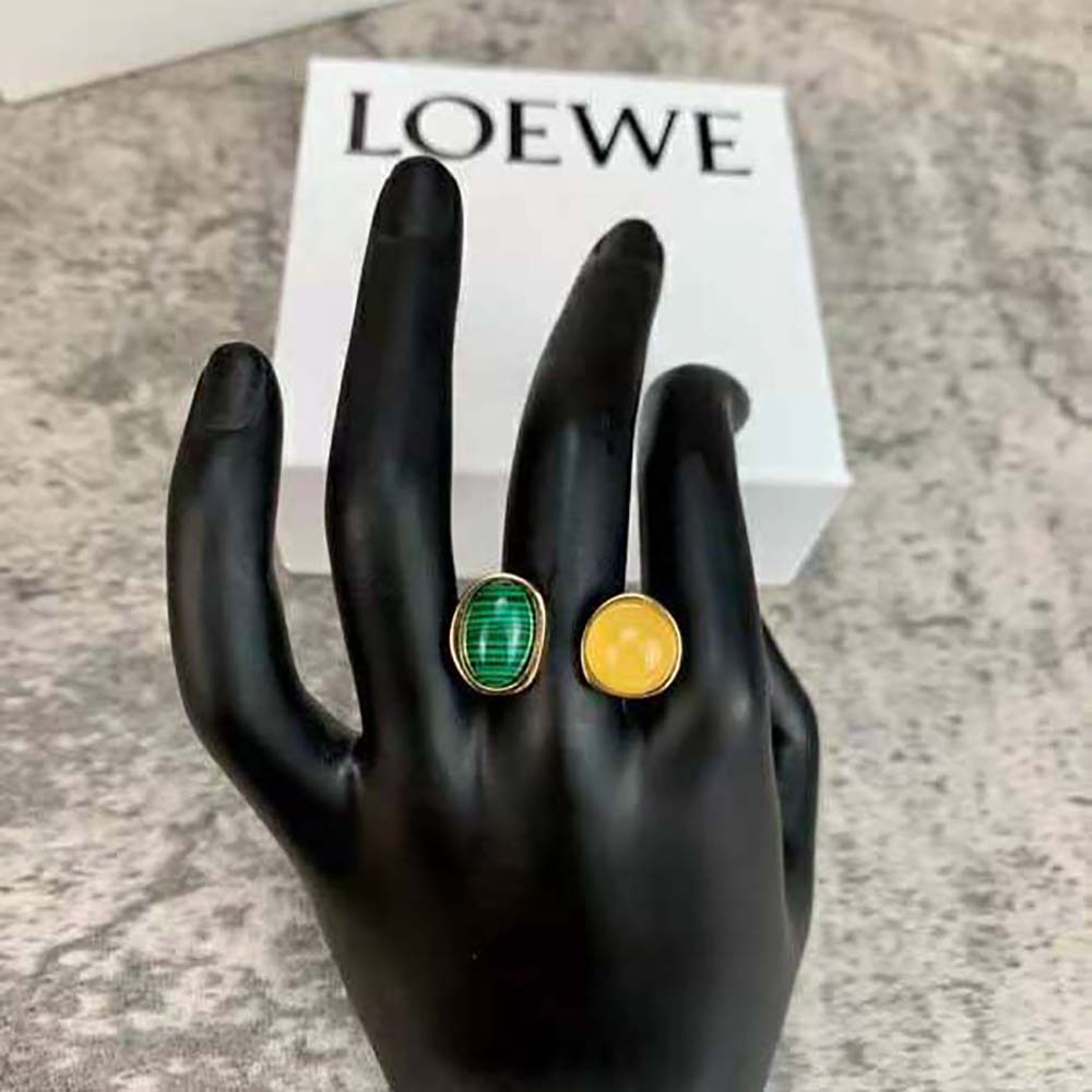 Loewe Women Tree Ring in Metal - image 7
