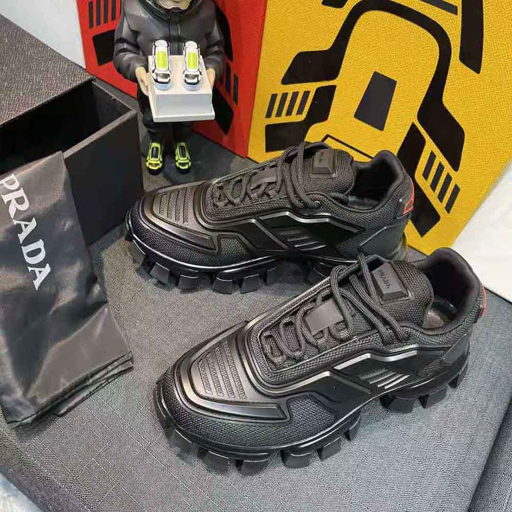 Prada Women Cloudbust Thunder Sneakers-Black - image 5