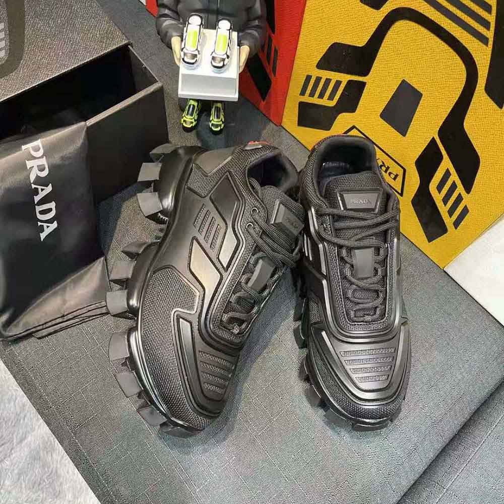 Prada Women Cloudbust Thunder Sneakers-Black - image 7