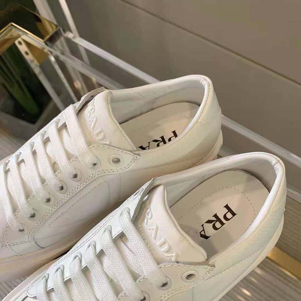 Prada Women Macro Re-Nylon and Brushed Leather Sneakers - image 9