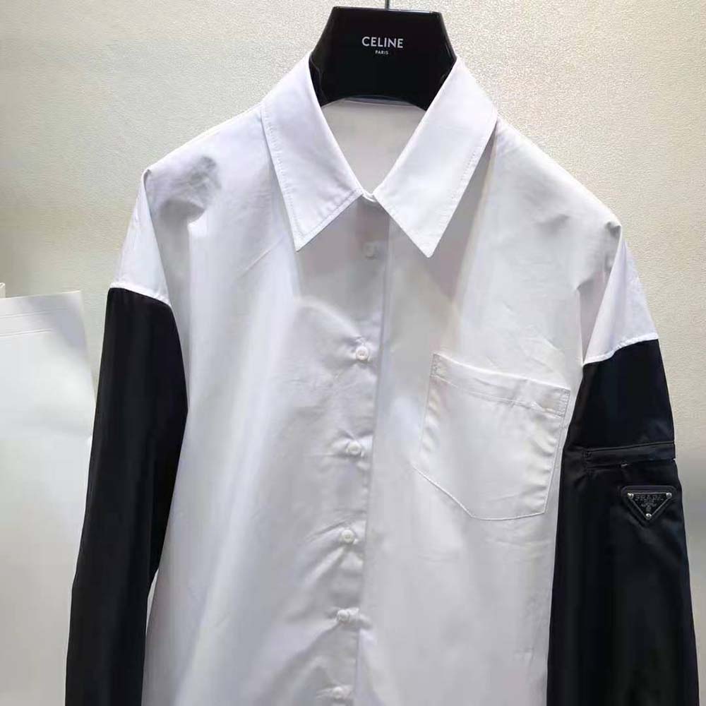 Prada Women Poplin Shirt-White - image 5