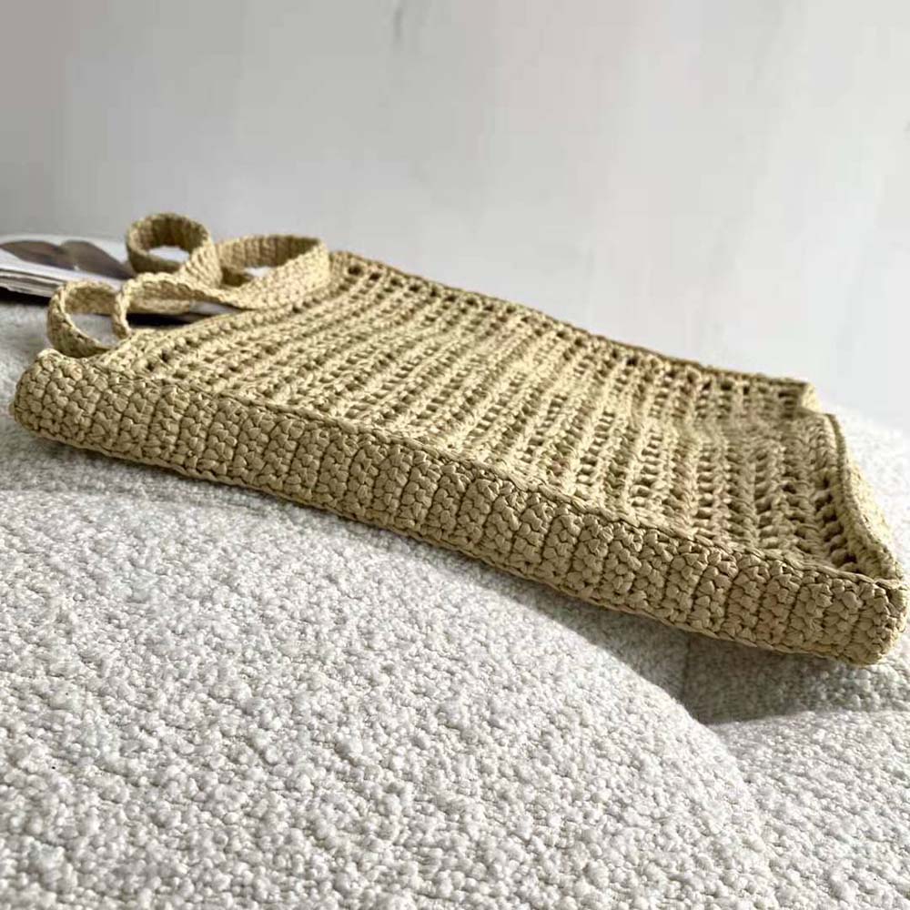 Prada Women Raffia Tote Bag-Natural - image 5