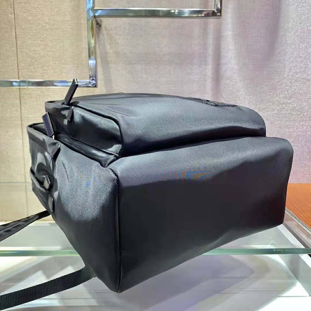 Prada Women Re-Nylon and Saffiano Leather Backpack-Black - image 6