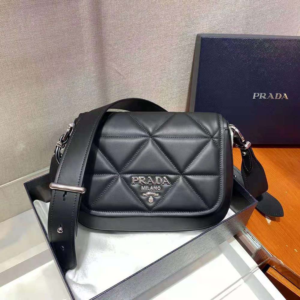 Prada Women Spectrum Leather Bag-Black - image 5