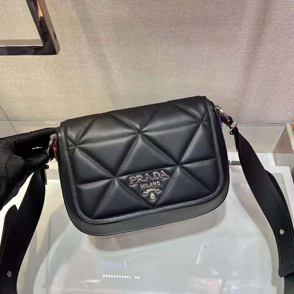 Prada Women Spectrum Leather Bag-Black - image 6