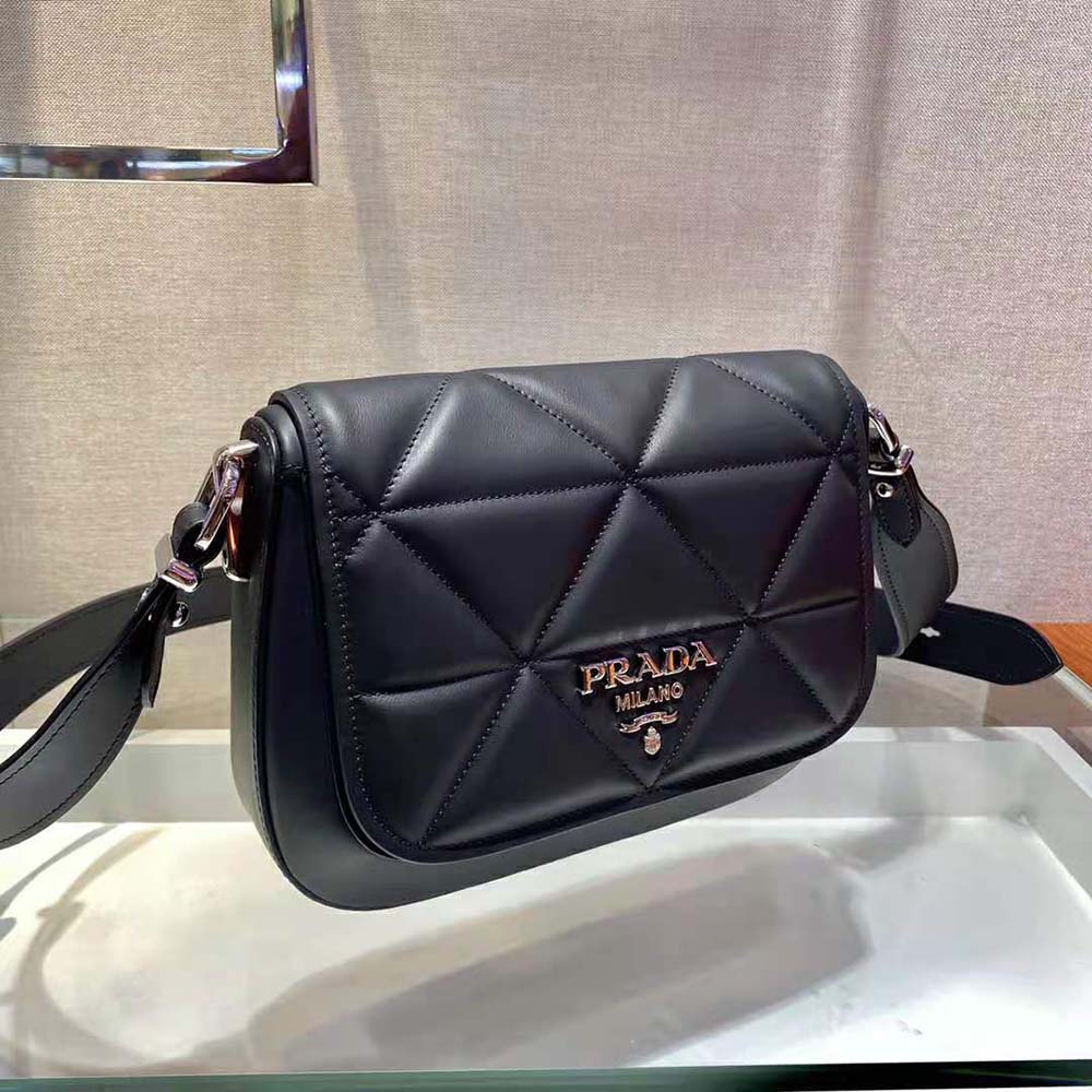 Prada Women Spectrum Leather Bag-Black - image 4