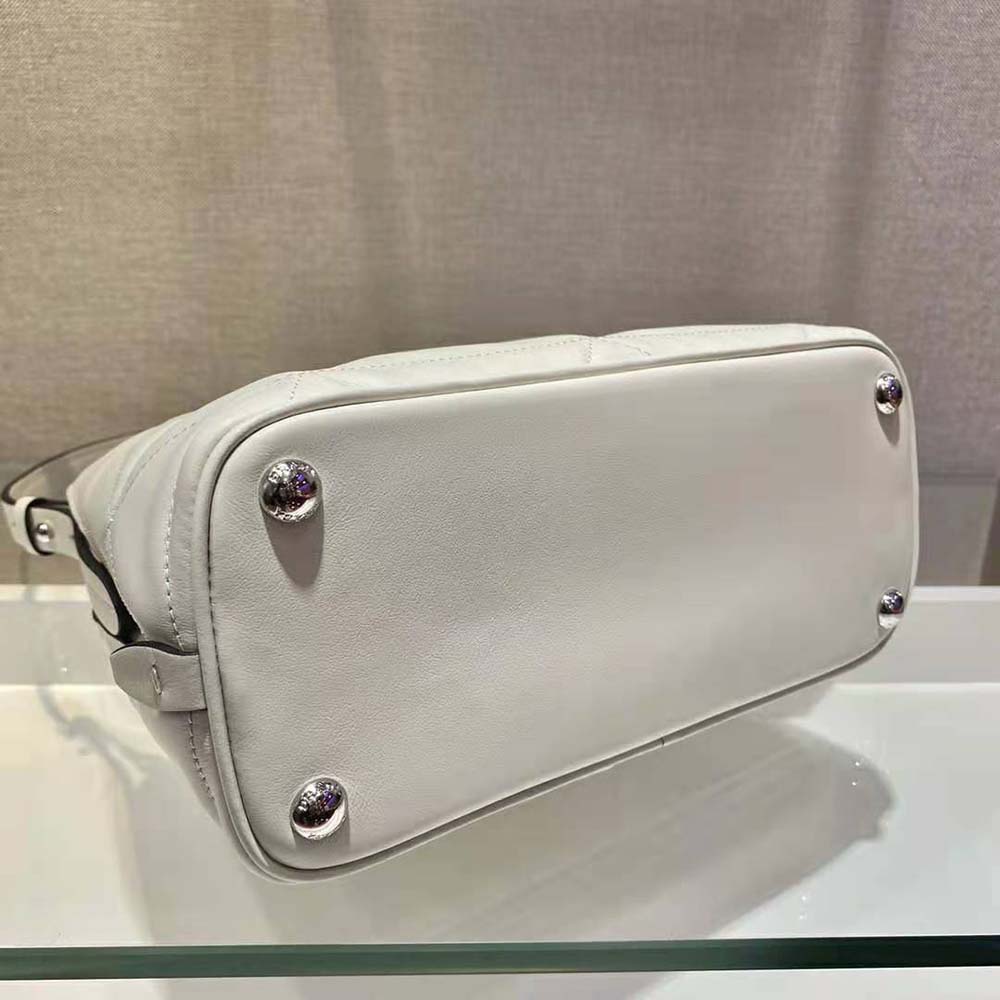 Prada Women Spectrum Small Leather Bag-White - image 6