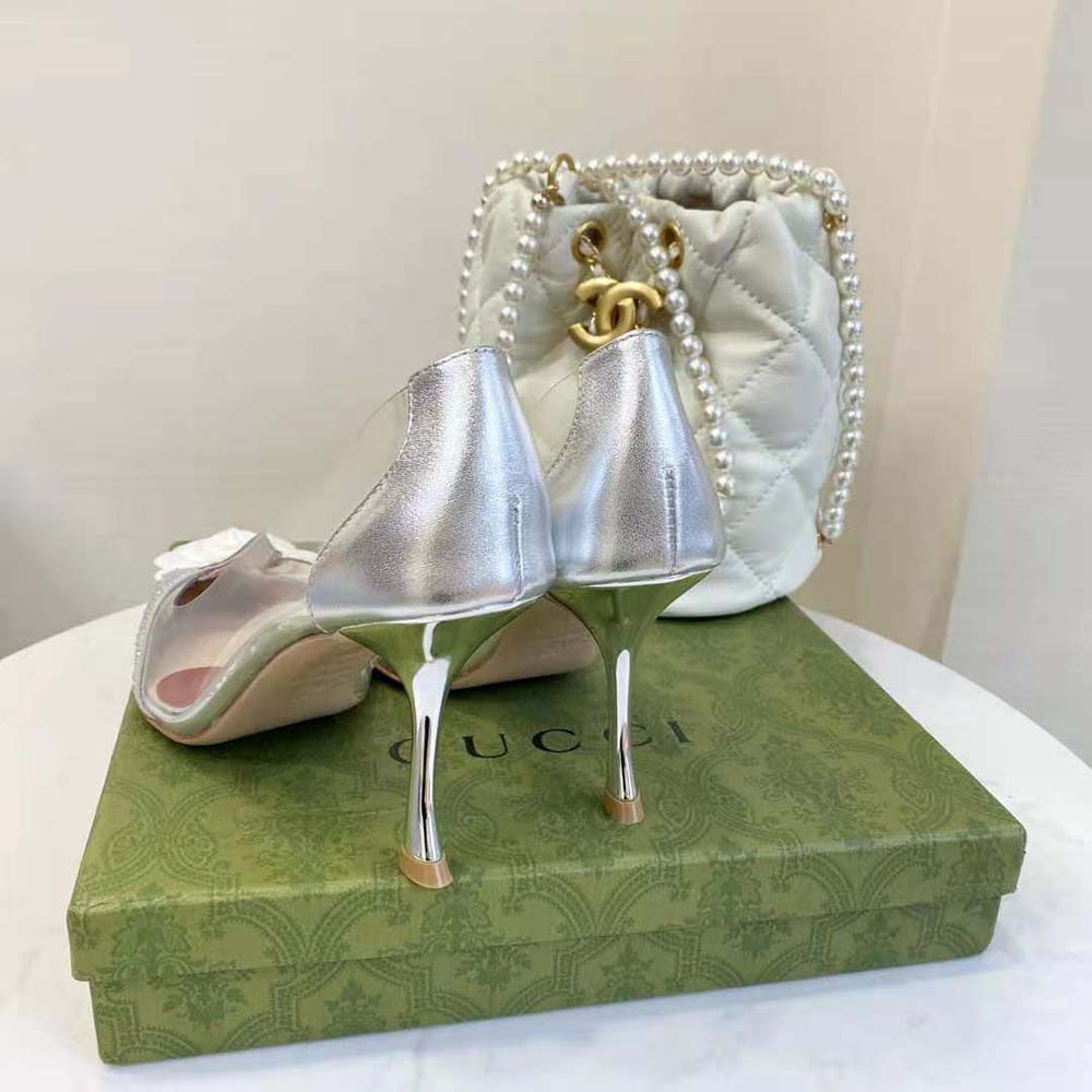 Roger Vivier Women I Love Vivier Crystal Pumps in PVC - image 6