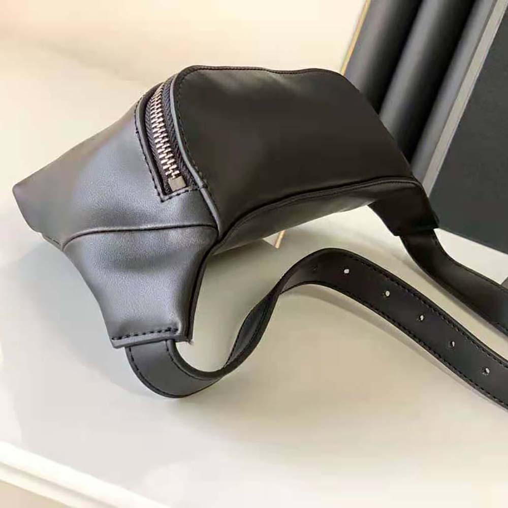 Saint Laurent YSL Women Classic Monogram Belt Bag in Soft Lambskin - image 4