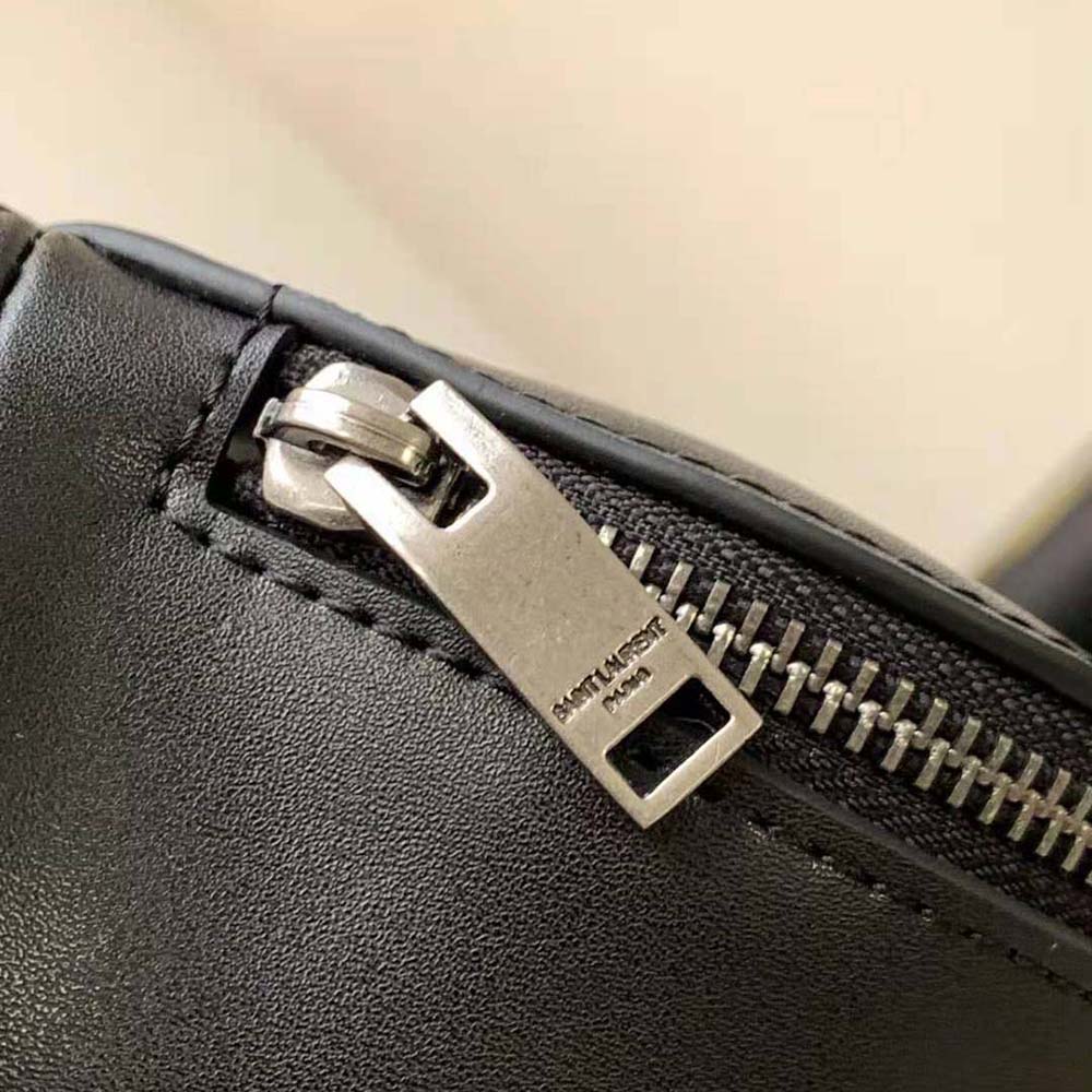 Saint Laurent YSL Women Classic Monogram Belt Bag in Soft Lambskin - image 8