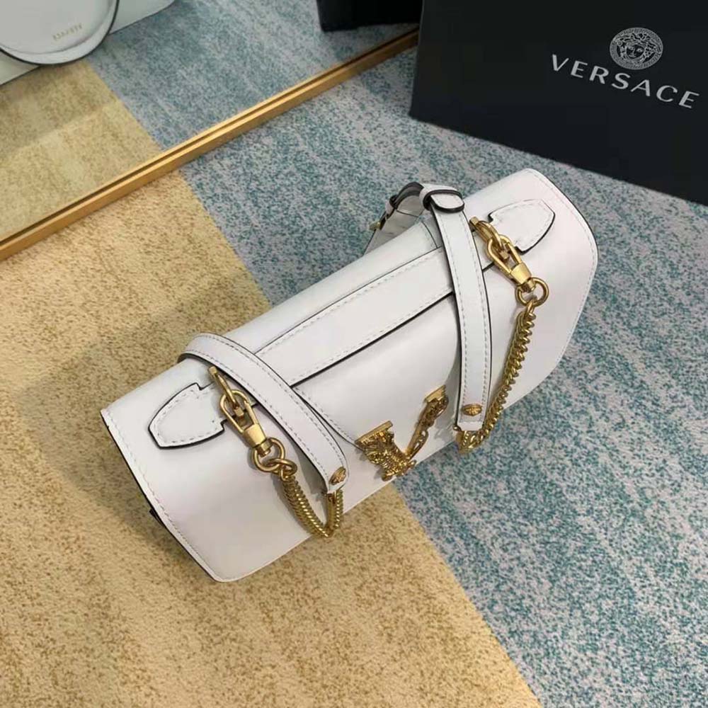 Versace Women Virtus Shoulder Bag-White - image 6