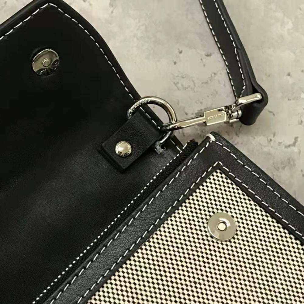 Burberry Men Horseferry Print Canvas and Leather Crossbody Bag - image 11