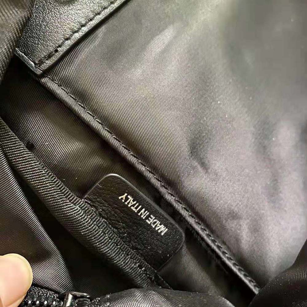 Burberry Men Monogram Recycled Polyester Jacquard Backpack-Black - image 9