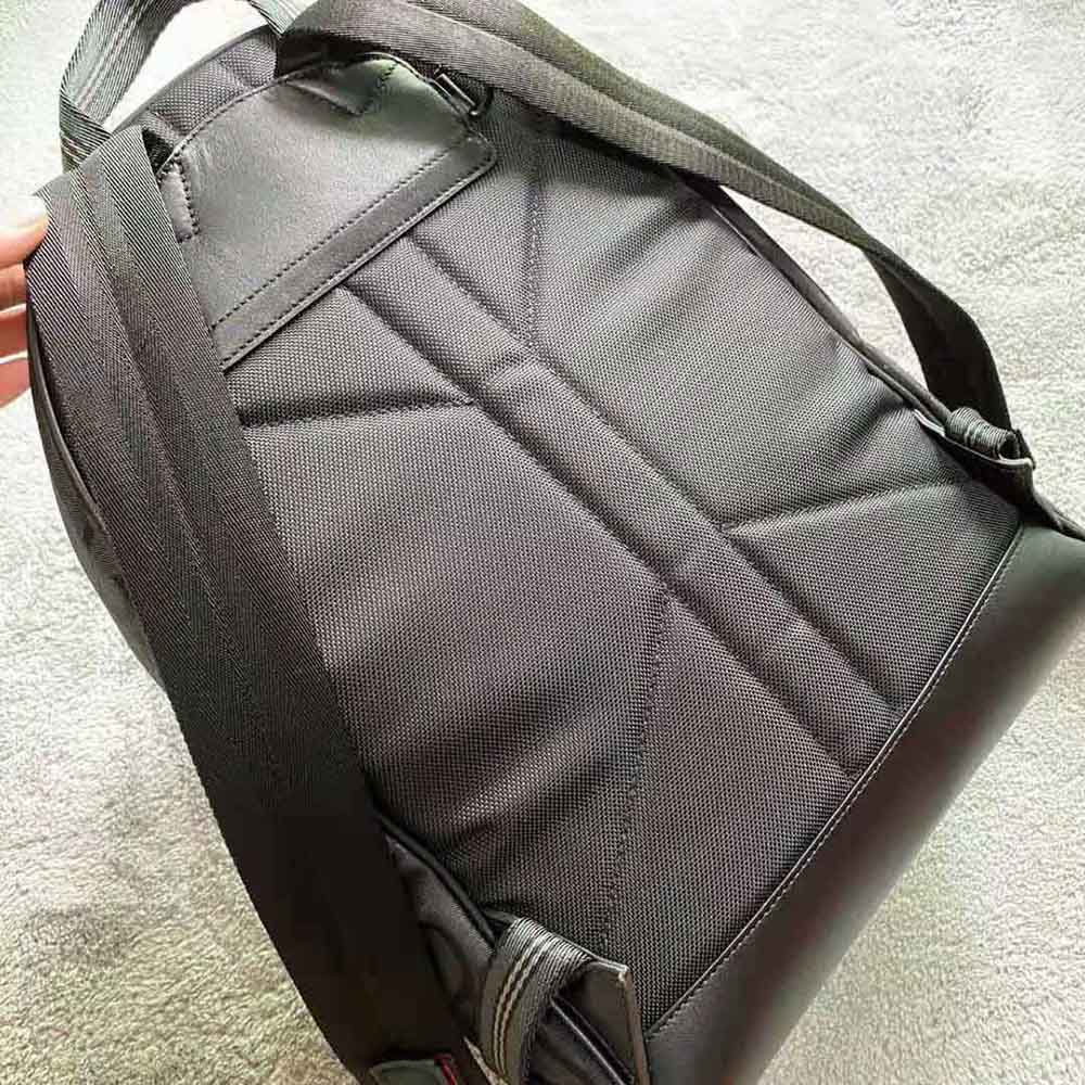 Burberry Men Monogram Recycled Polyester Jacquard Backpack-Black - image 4