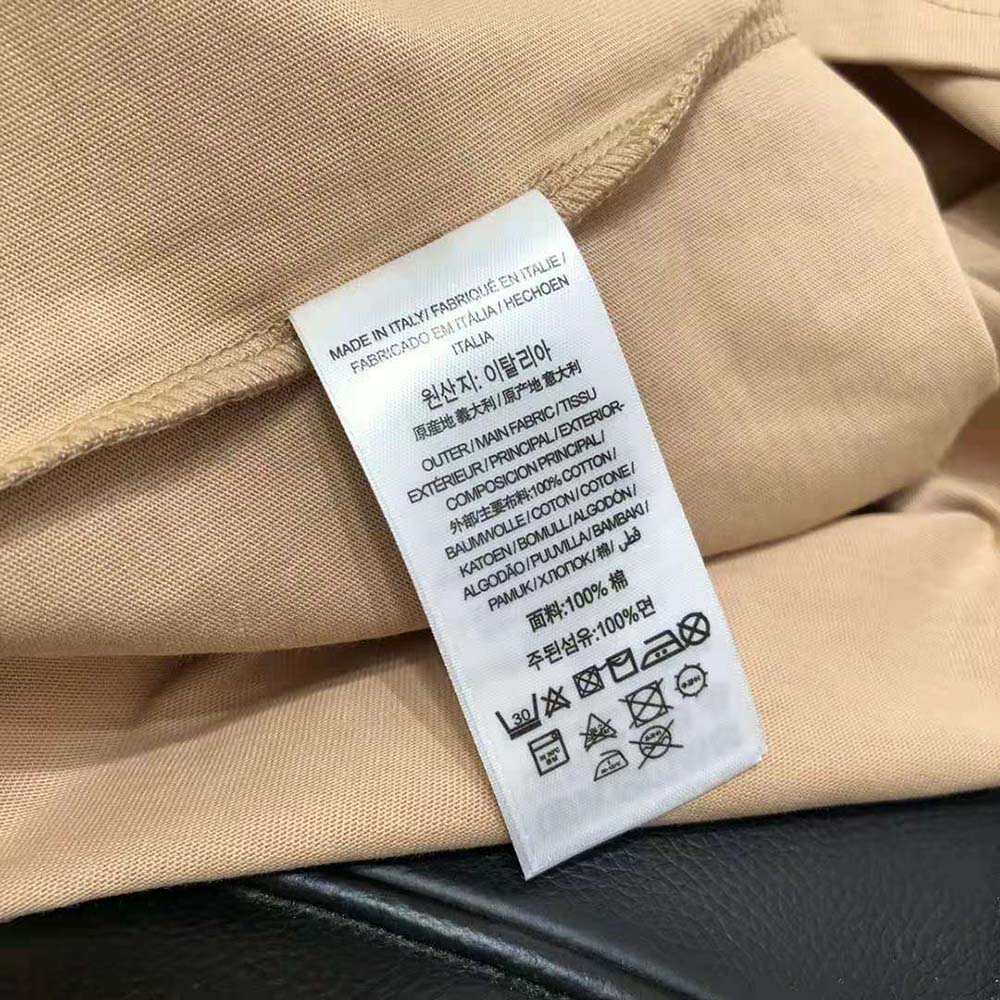 Burberry Women Location Print Cotton Oversized T-shirt-Sandy - image 9