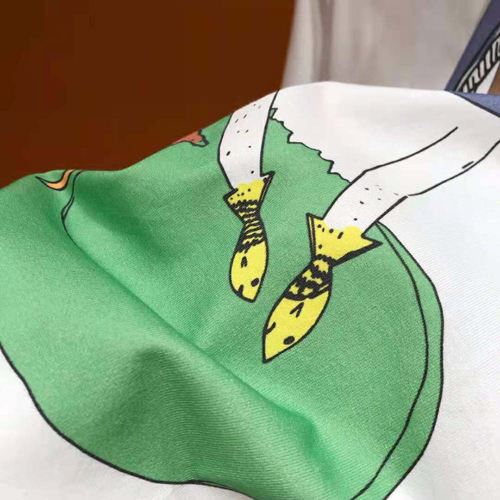 Burberry Men Marine Sketch Print Cotton Oversized T-shirt - image 7